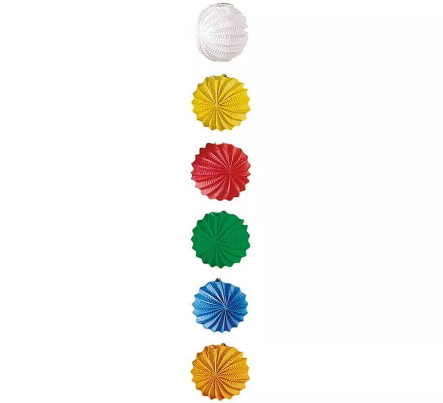 Translation missing: es.Farolillo Esférico liso en varios colores 20 cm