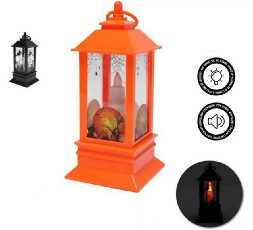 Translation missing: es.Farolillo Halloween con Luz de 22x8x9 cm en colores surtidos