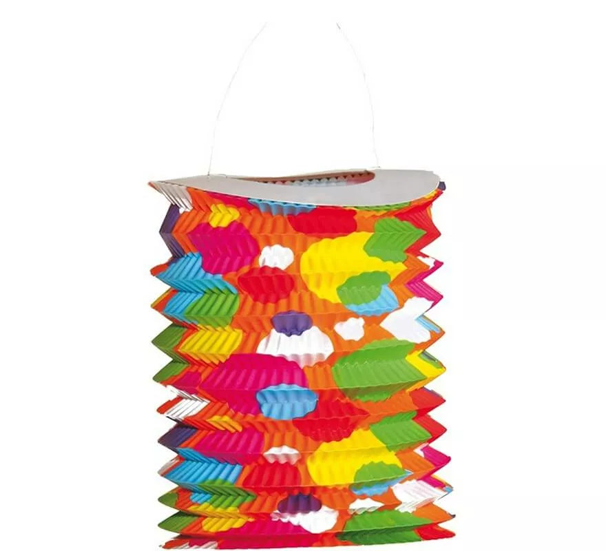 Translation missing: es.Farolillo Tubular con Lunares 20 x 16 cm