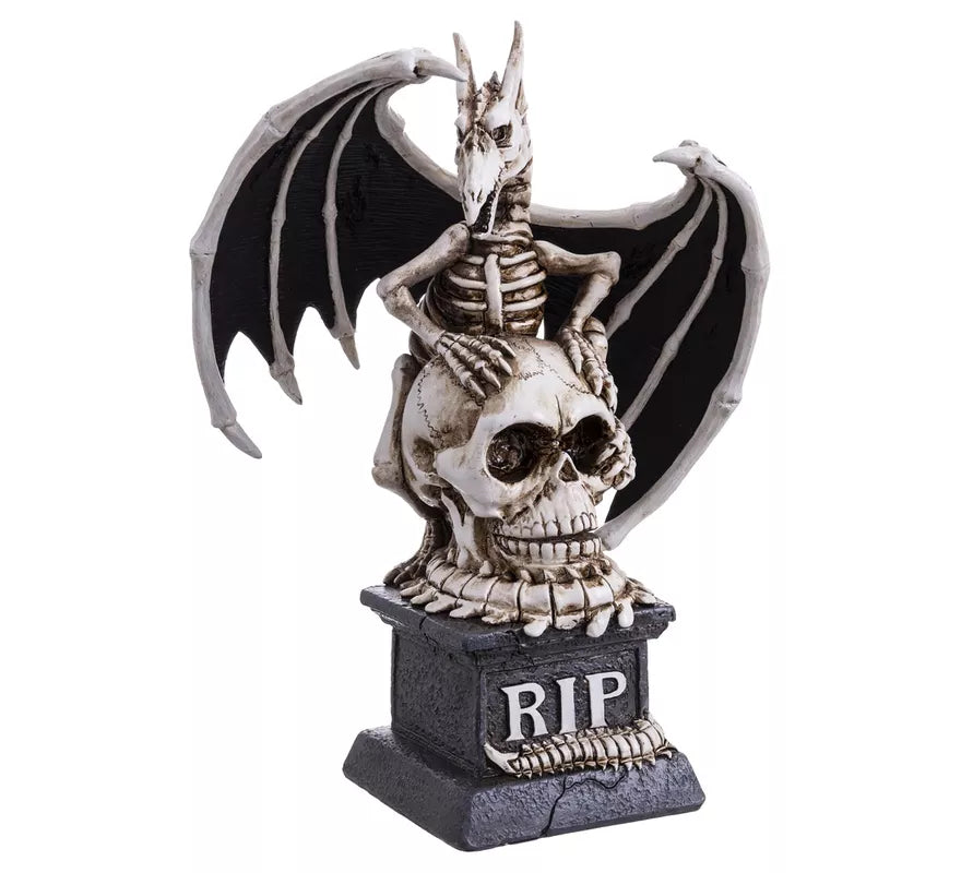 Figura de Dragón de 18,4x9,5x22,7 cm