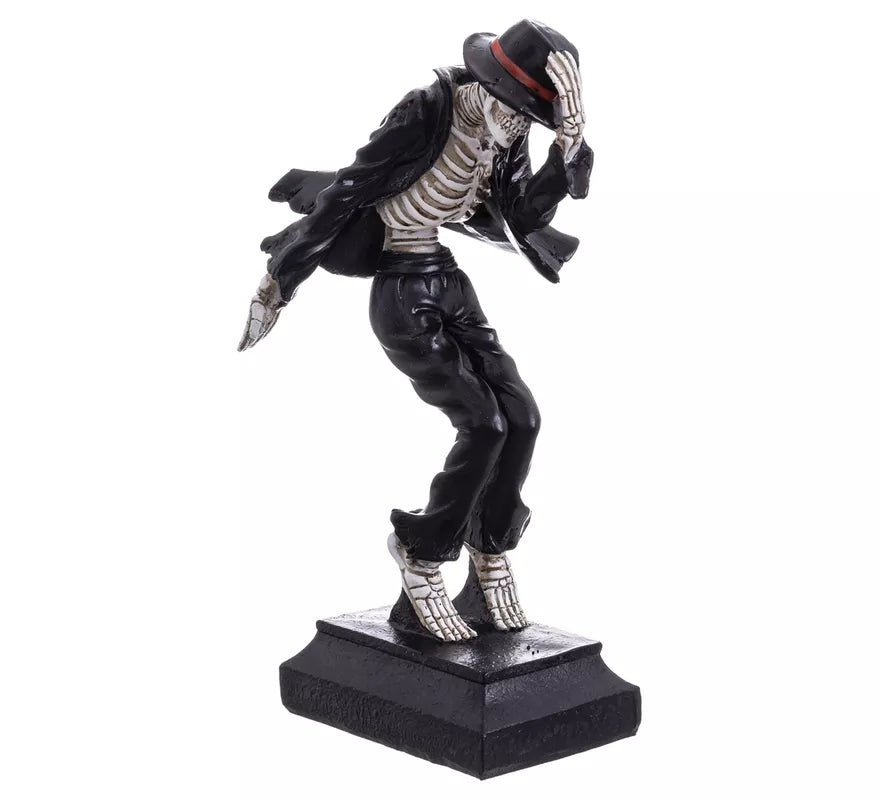 Translation missing: es.Figura de Esqueleto Bailarín con Sombrero negro de 14,4x10,2x28 cm
