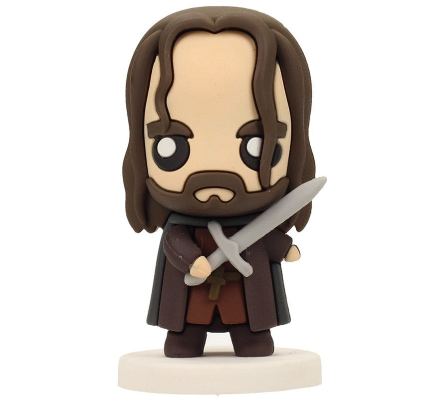 Figura Pokis Aragorn El Señor de los Anillos de 6 cm