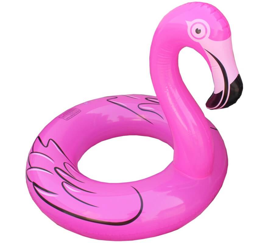 Translation missing: es.Flamenco hinchable Rosa de 95 cm