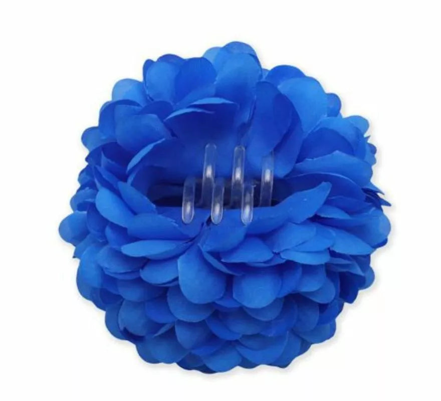 Translation missing: es.Flor con pinza para el cabello en varios colores de 11 cm
