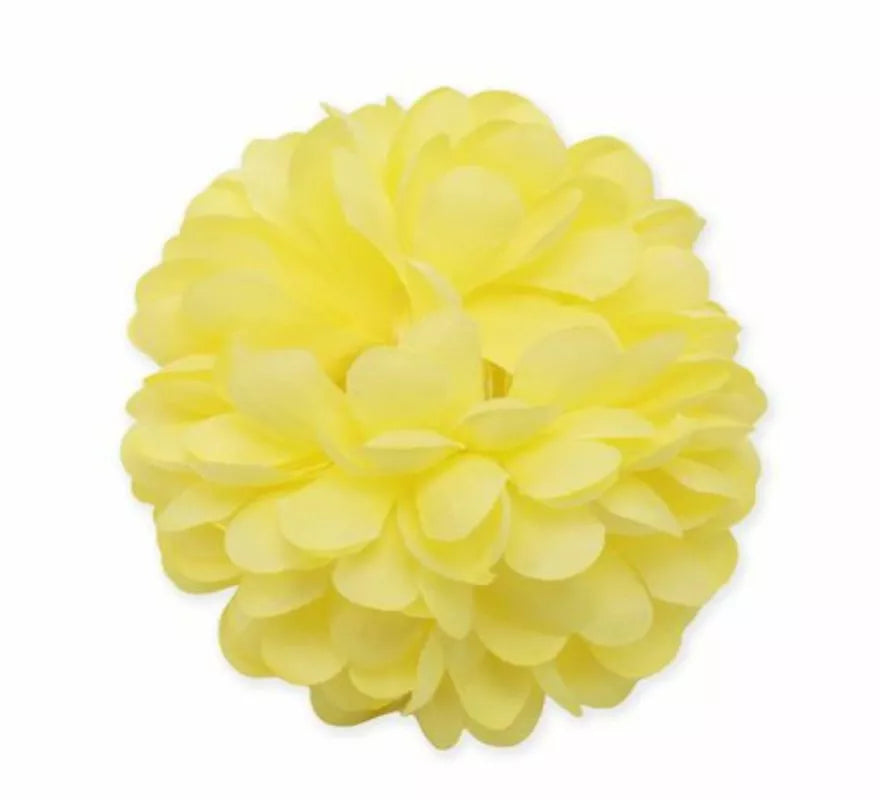 Translation missing: es.Flor con pinza para el cabello en varios colores de 11 cm