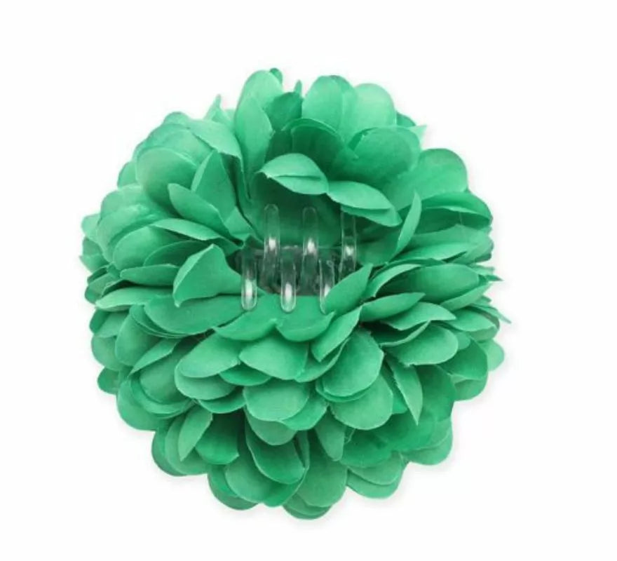 Translation missing: es.Flor con pinza para el cabello en varios colores de 11 cm