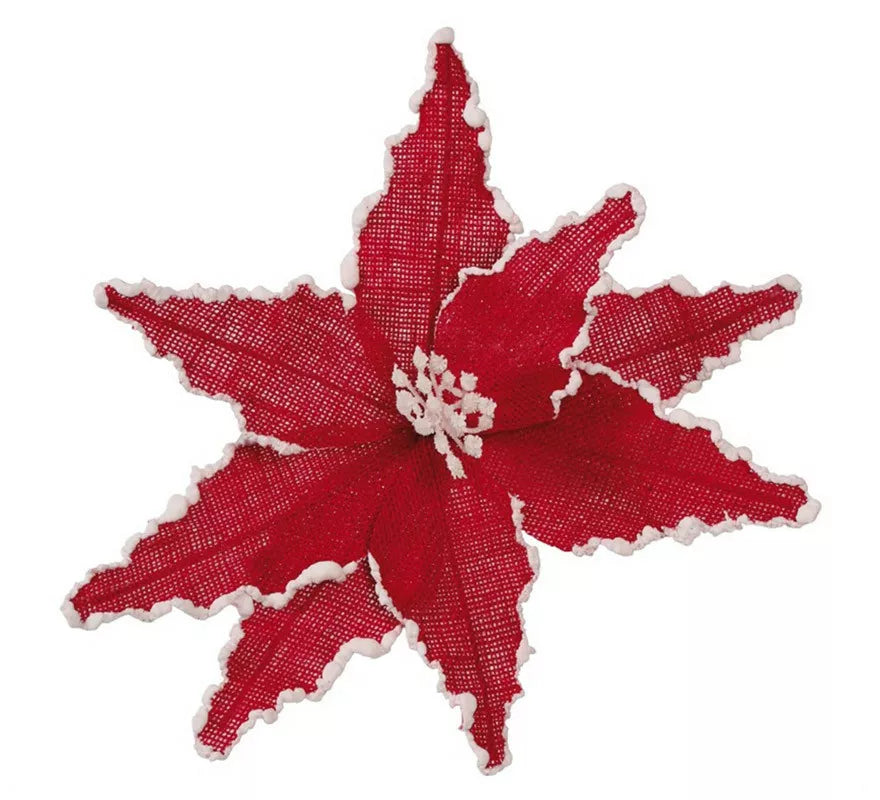 Translation missing: es.Flor de Navidad Roja de 30 cms