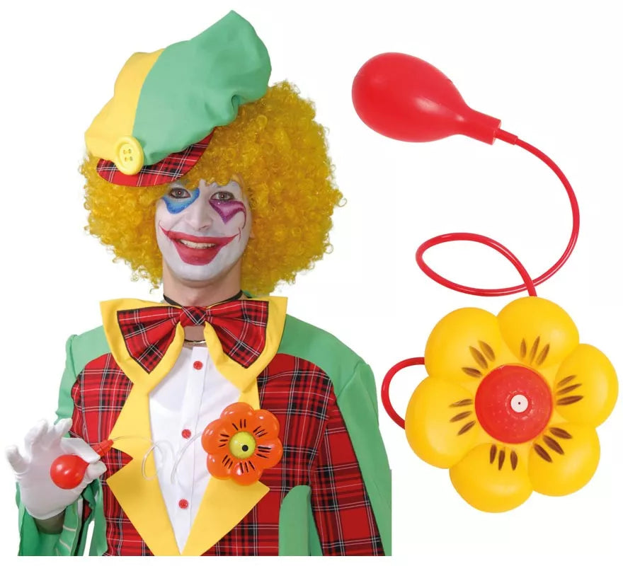 Flor de Payaso lanza agua de 13 cm