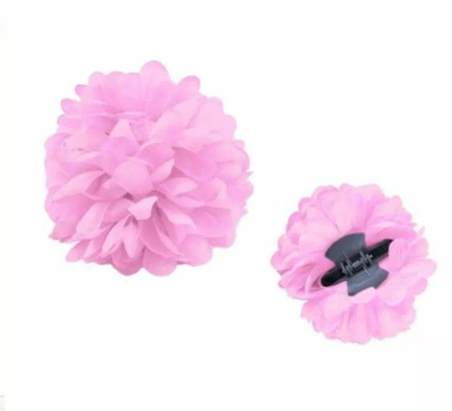 Translation missing: es.Flor Sevillana o Chulapa de 8 cm con pinza en varios colores