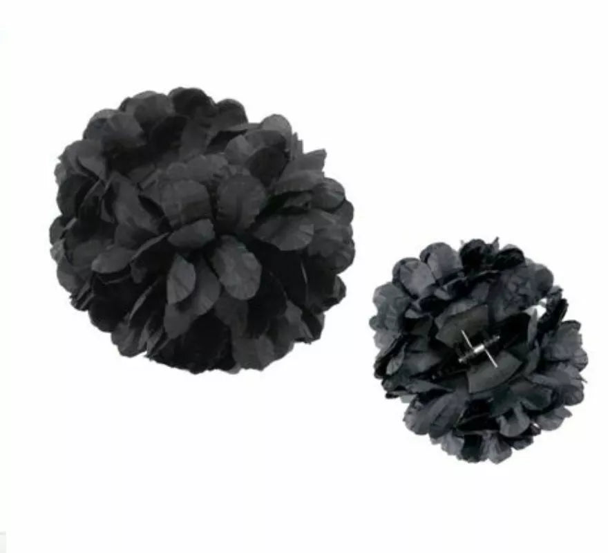 Translation missing: es.Flor Sevillana o Chulapa de 8 cm con pinza en varios colores