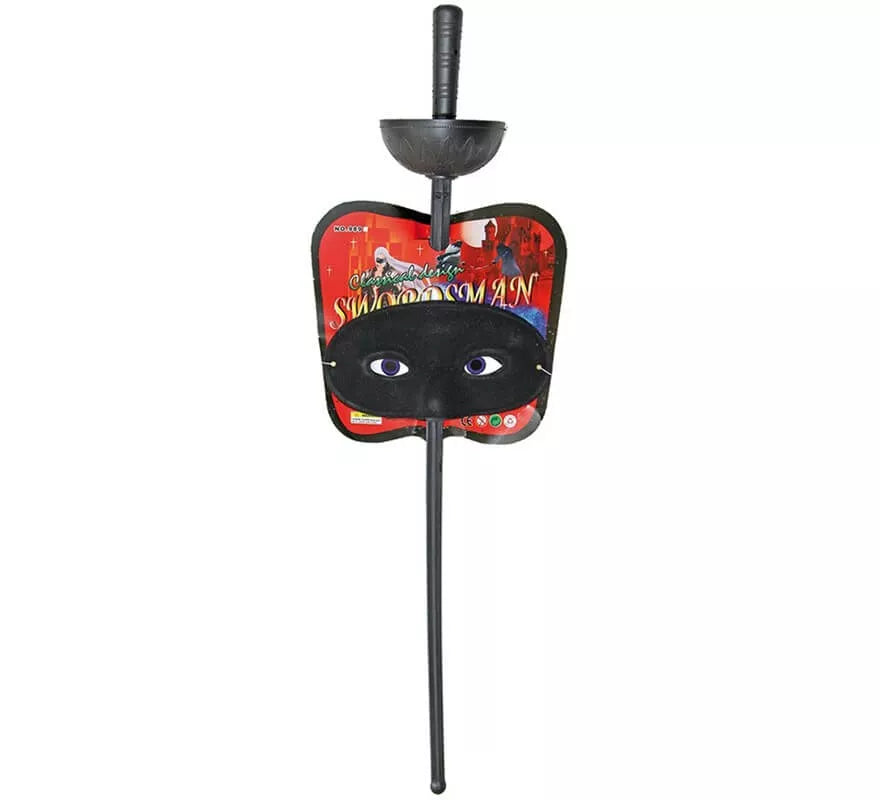 Translation missing: es.Florete de 60 cm y Máscara de el Zorro Infantil