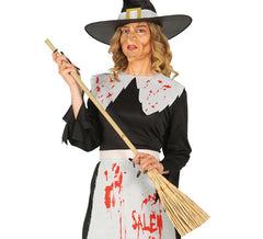 Escoba de 120 cm. para disfraces de Brujas