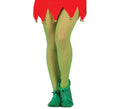 Zapatos o Babuchas verdes de Elfo o Duende de látex