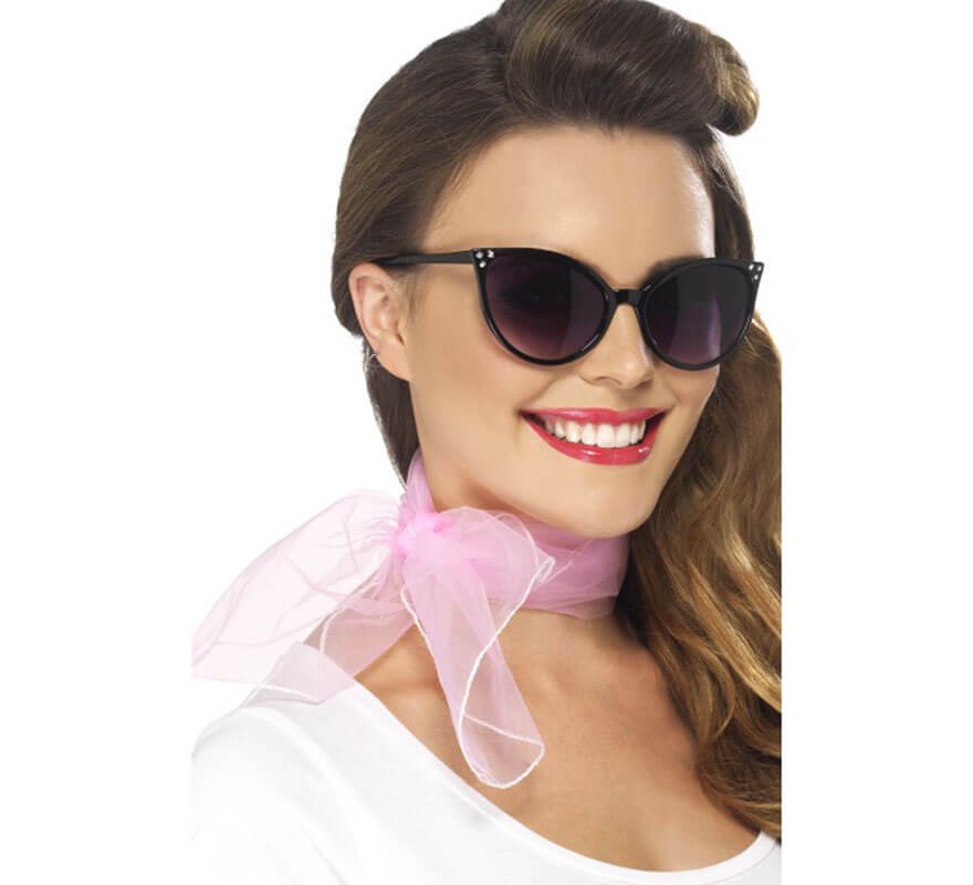 Translation missing: es.Pañuelo Rosa para Cuello años 50