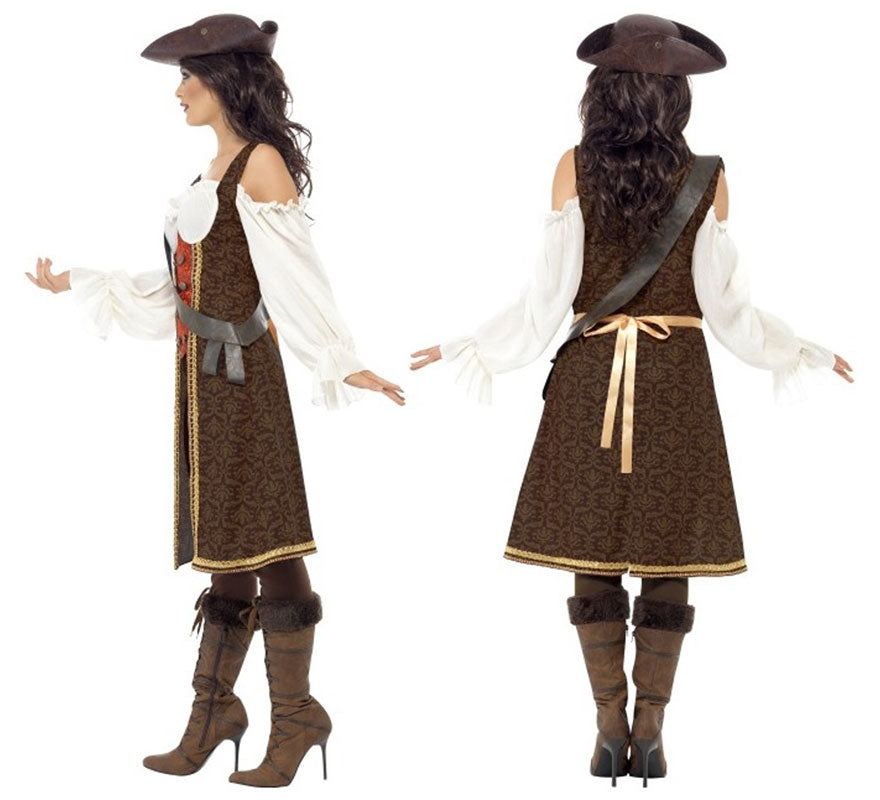 Translation missing: es.Disfraz de Mujer Pirata de Alta Mar talla M