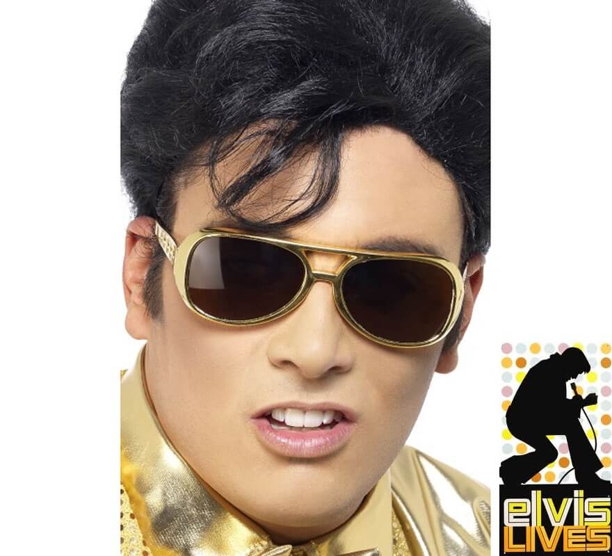 Translation missing: es.Gafas de Sol auténticas de Elvis Presley en 2 colores surtidos