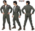 Disfraz de Piloto de Avión Top Gun para hombre talla M