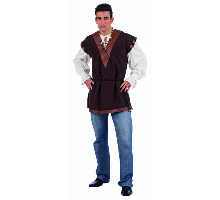 Translation missing: es.Camisa con Chaleco Medieval Deluxe para hombre