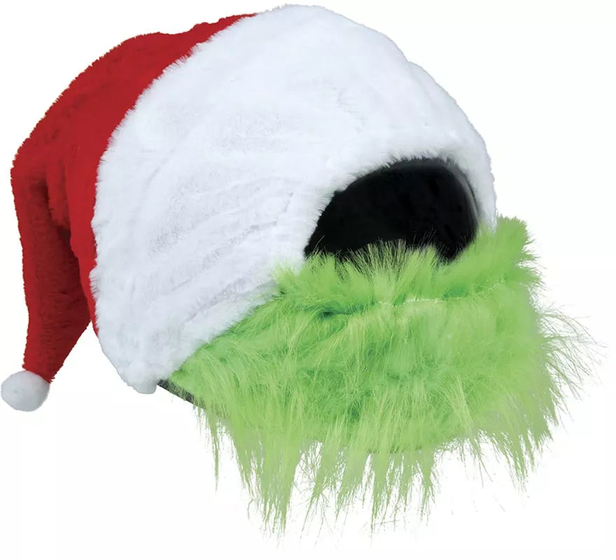 Funda de Casco de Duende Gruñón de Navideño