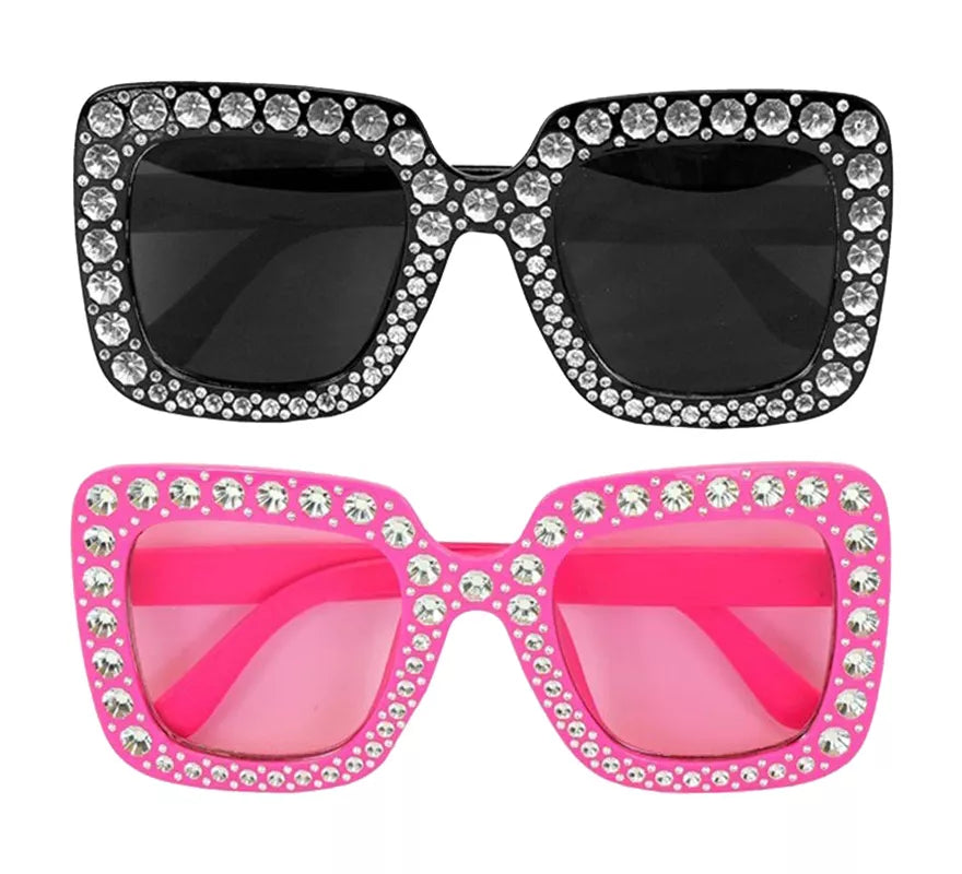 Translation missing: es.Gafas Años 70 Strass en varios colores