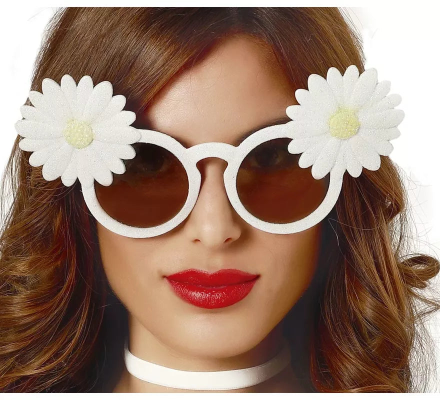 Translation missing: es.Gafas Blancas con Margaritas