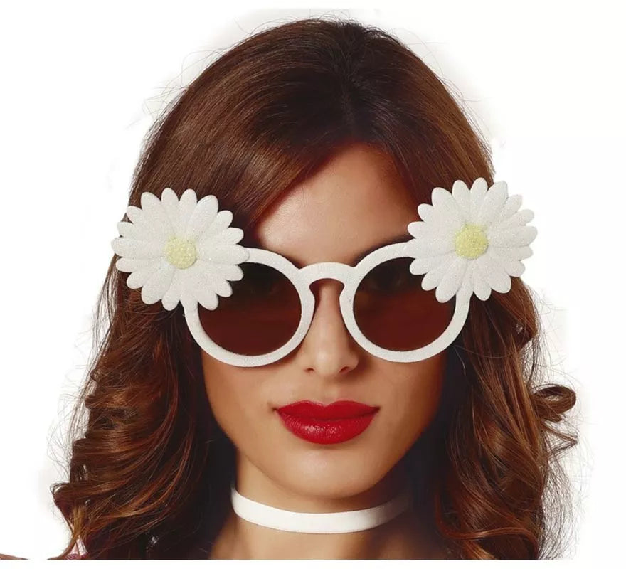 Translation missing: es.Gafas Blancas con Margaritas