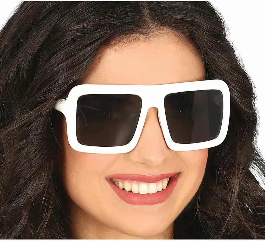 Gafas Blancas Cuadradas