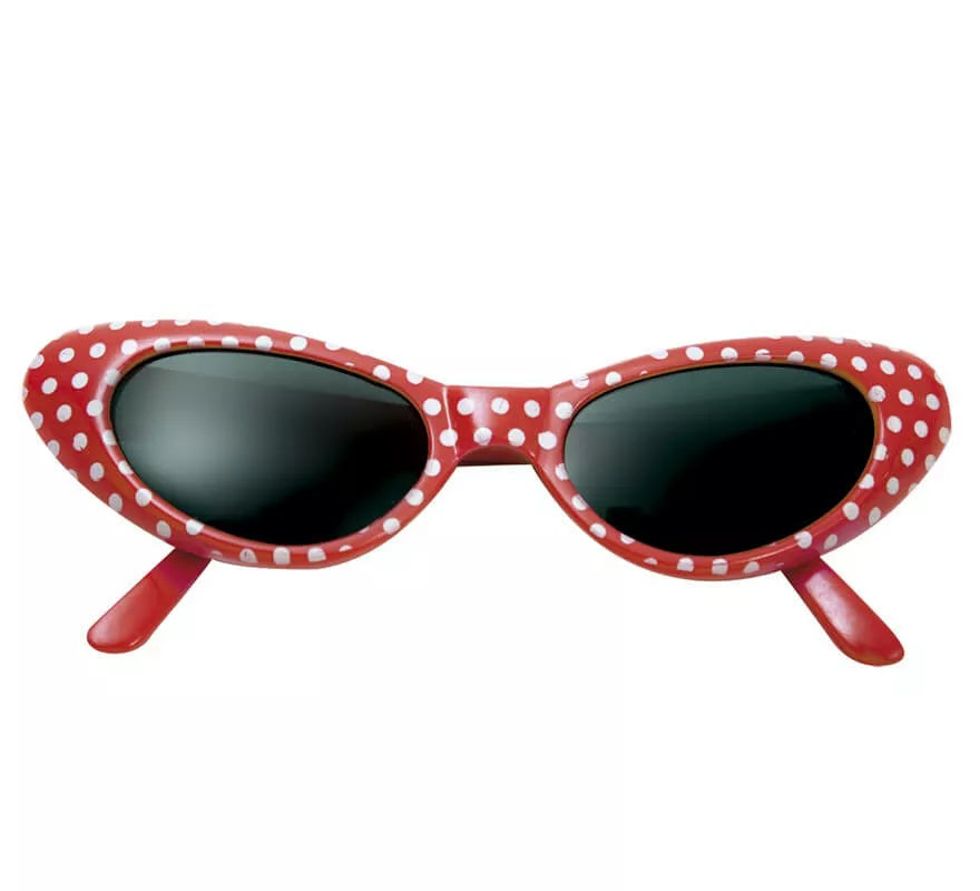 Translation missing: es.Gafas Chica de los Años 40 o 50 rojas
