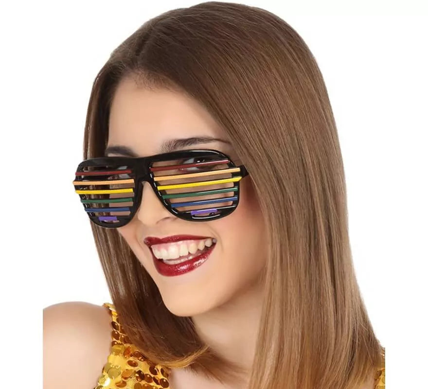 Translation missing: es.Gafas con Barrotes Multicolor
