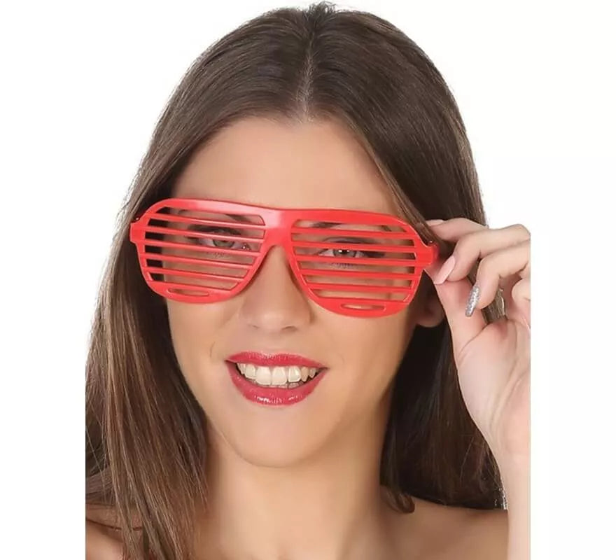Translation missing: es.Gafas con Barrotes Rojas