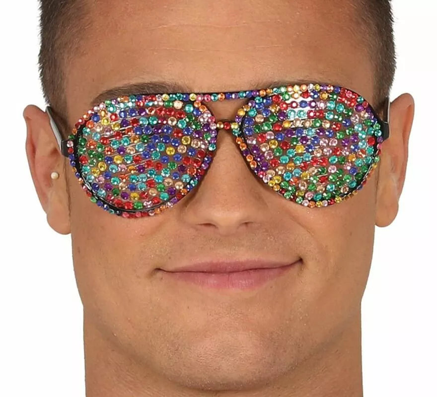 Translation missing: es.Gafas con Brillantes Multicolor