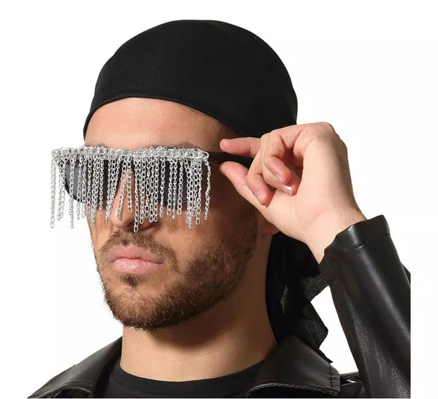 Translation missing: es.Gafas con Cortinilla Plateada