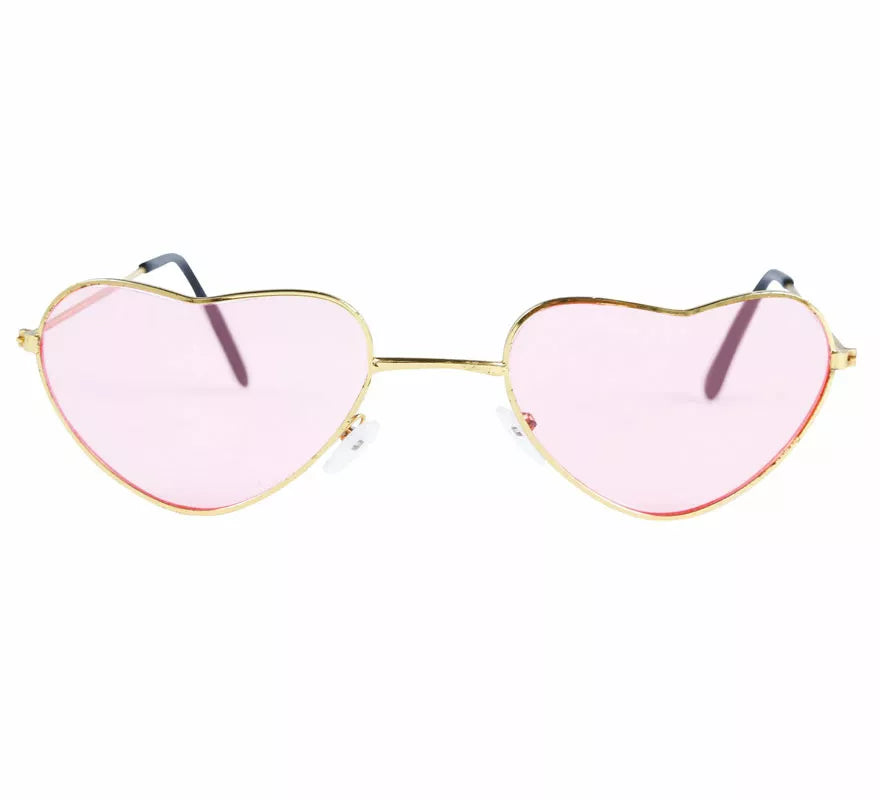 Gafas Corazón Rojo