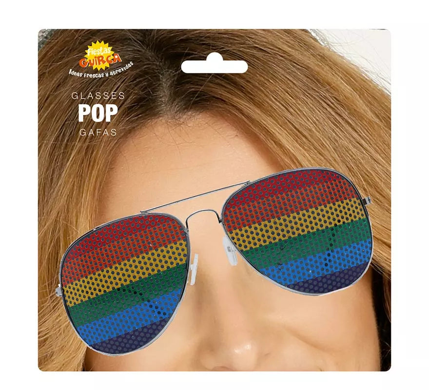 Gafas de Aviador Multicolor