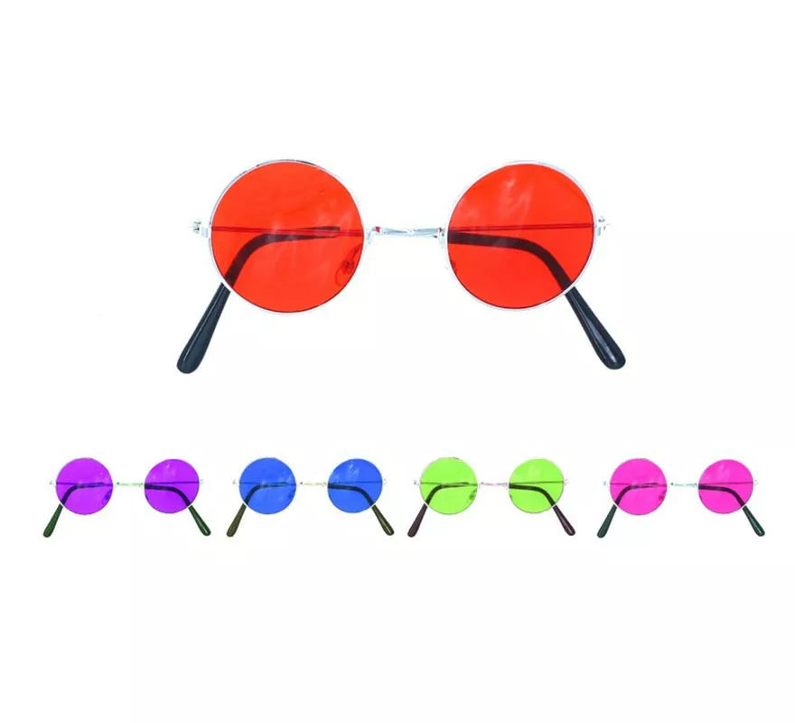 Gafas de cantante hippie colores surtidos