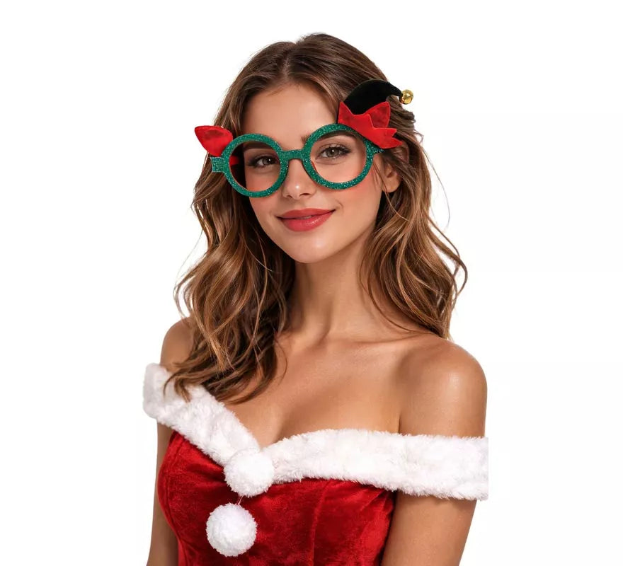 Gafas de Elfo con Gorro y Orejas