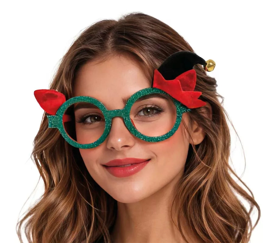 Gafas de Elfo con Gorro y Orejas