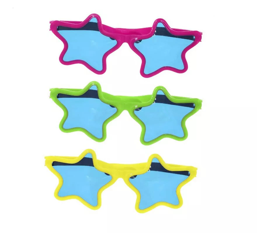 Translation missing: es.Gafas de Estrella gigantes colores surtidos