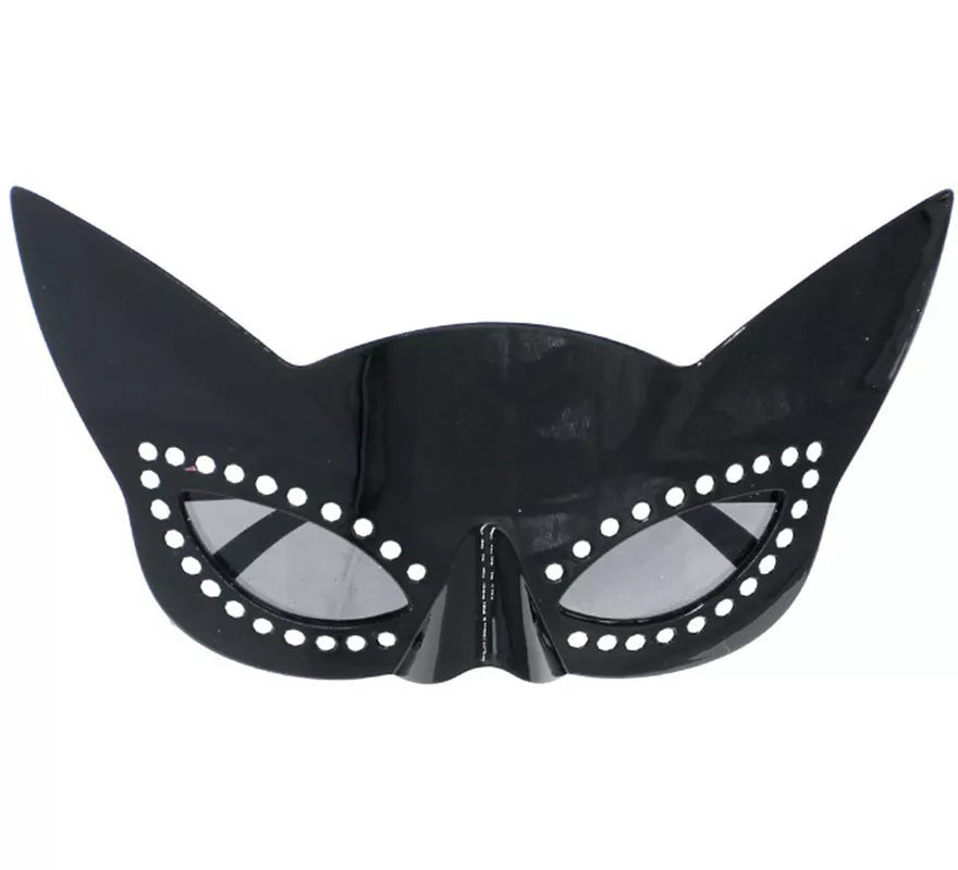 Translation missing: es.Gafas de Gata Negra con pedrería
