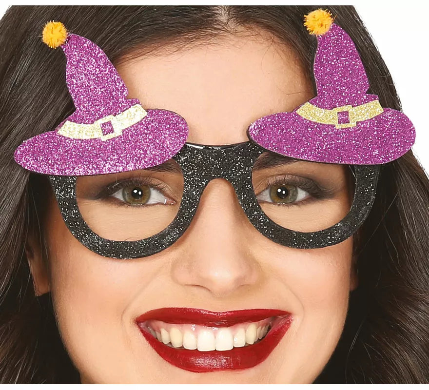 Translation missing: es.Gafas de Gorros Bruja Morados