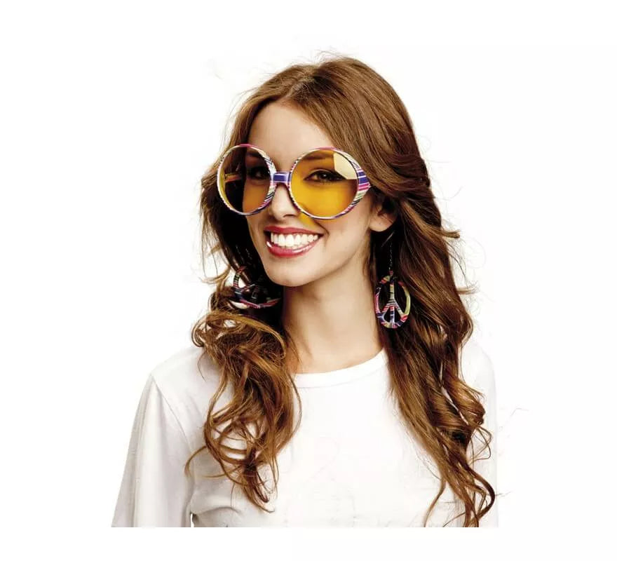 Translation missing: es.Gafas de Hippie con Pendientes