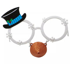 Gafas de Muñeco de Nieve