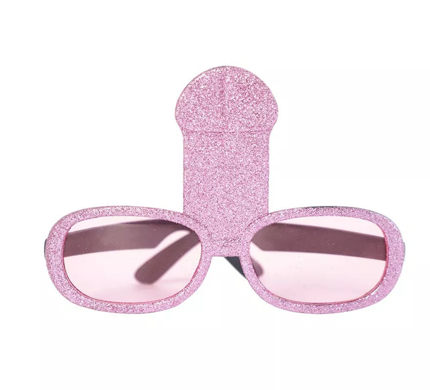 Translation missing: es.Gafas de Pene rosa brillante
