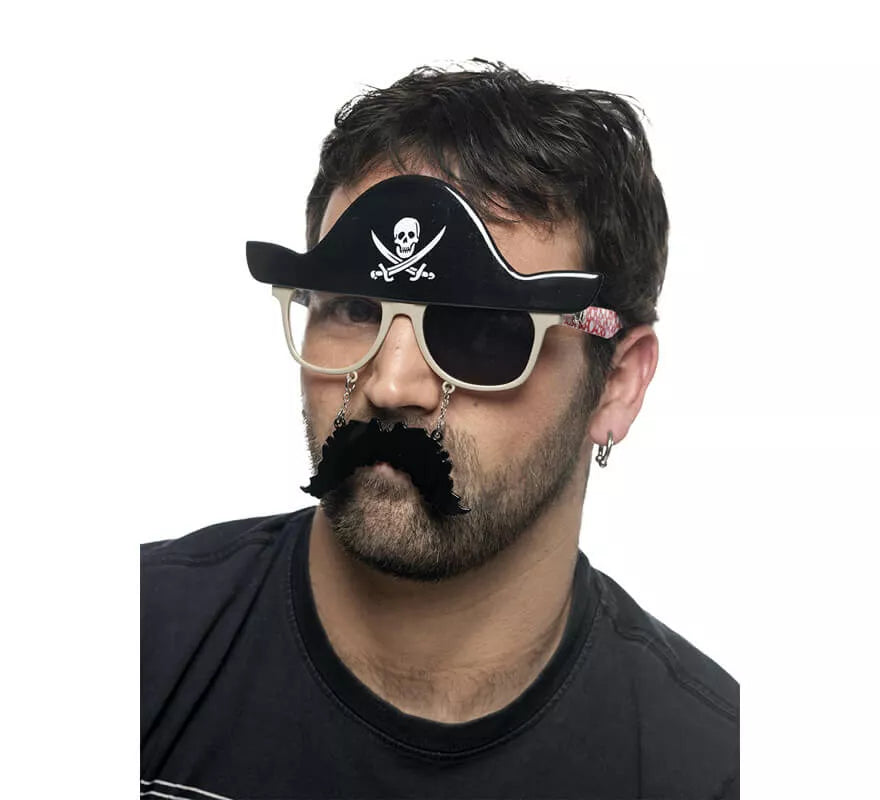 Translation missing: es.Gafas de Pirata con Bigote y Sombrero