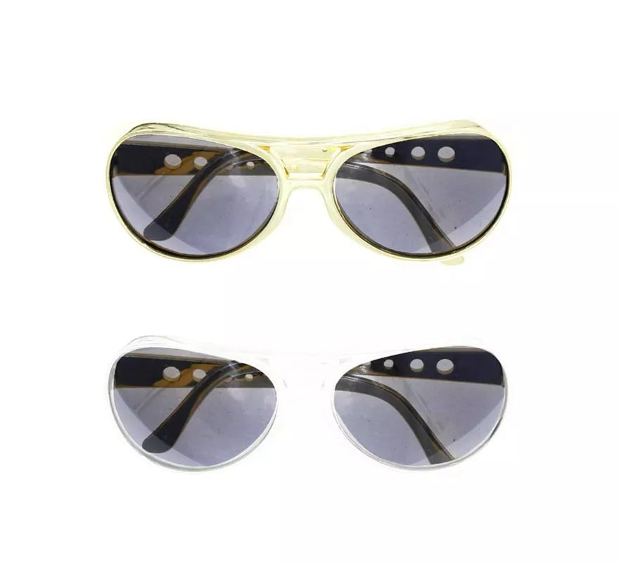 Gafas de Rey de rock and roll colores surtidos