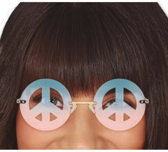 Gafas de Símbolo de la Paz adulto
