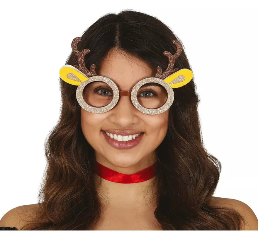 Translation missing: es.Gafas Divertidas de Reno de Navidad