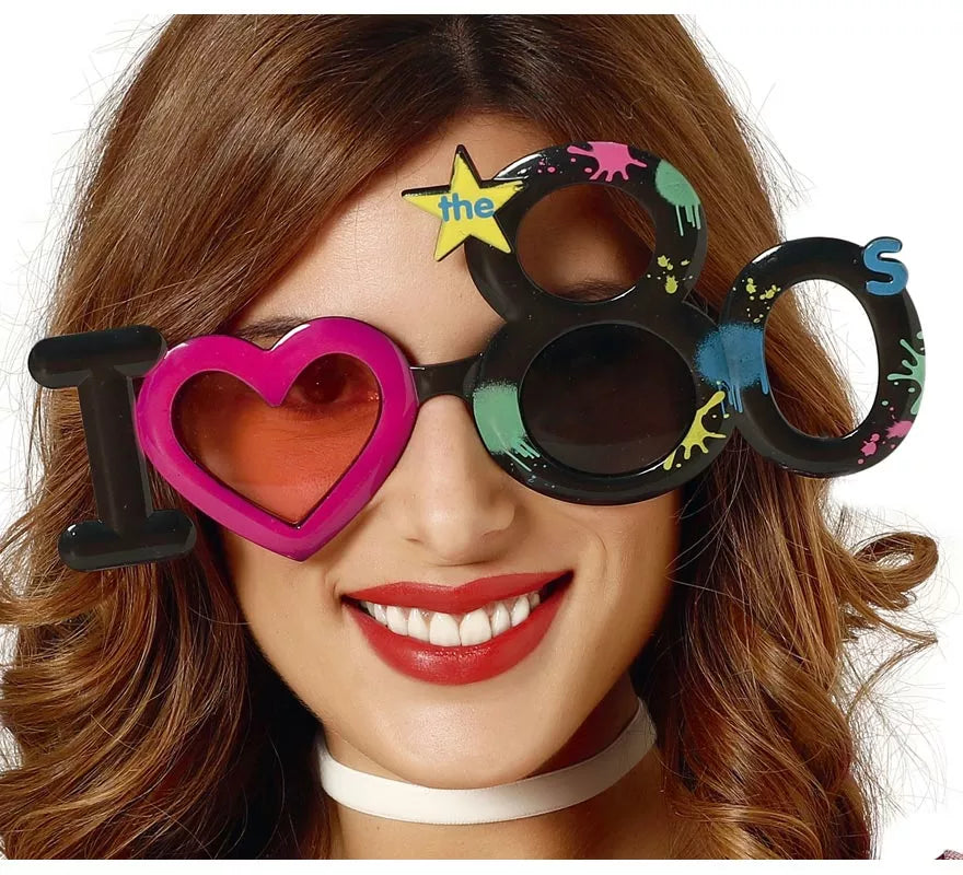 Translation missing: es.Gafas Divertidas I Love 80