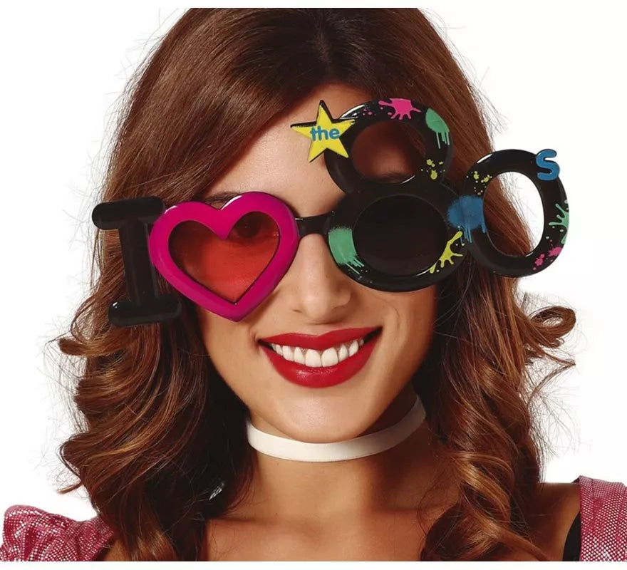 Translation missing: es.Gafas Divertidas I Love 80