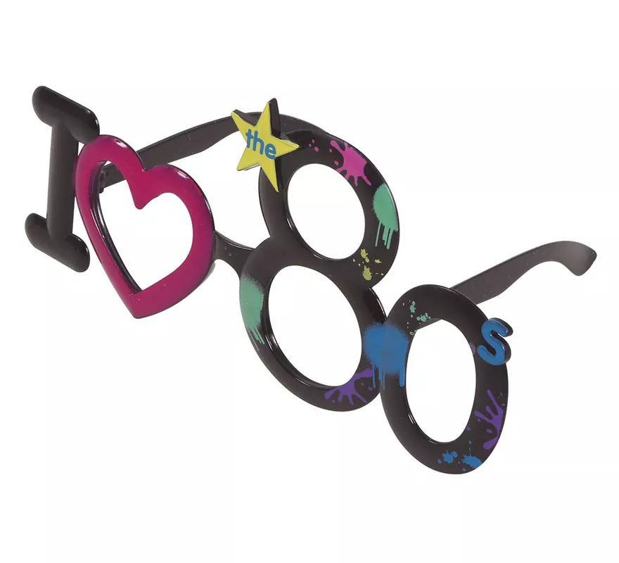 Translation missing: es.Gafas Divertidas I Love 80